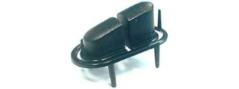 Touche droite noire ms-0675085 - expresso krups