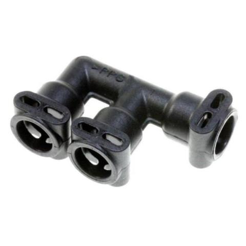 Tube raccord - MELITTA - 6593216 - E953-101 - Noir - Pièce dorigine constructeur