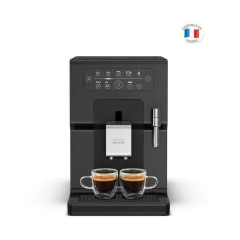 YY4371FD Intuition Machine a cafu00e9 expresso, Broyeur a grain, 1450 w, 15 bars, Ru00e9servoir 3 l, Tempu00e9rature ru00e - Krups